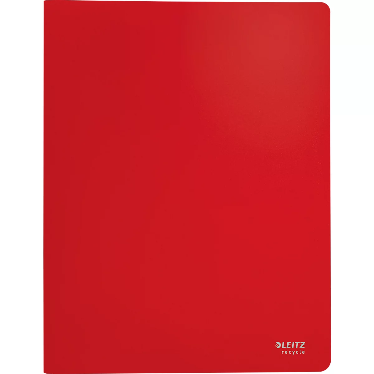 Leitz® Recycle documentenhouder, A4, 40 documentvakken, tot 2 vel/omslag, rugetiket, 100% recyclebaar, kunststof, rood