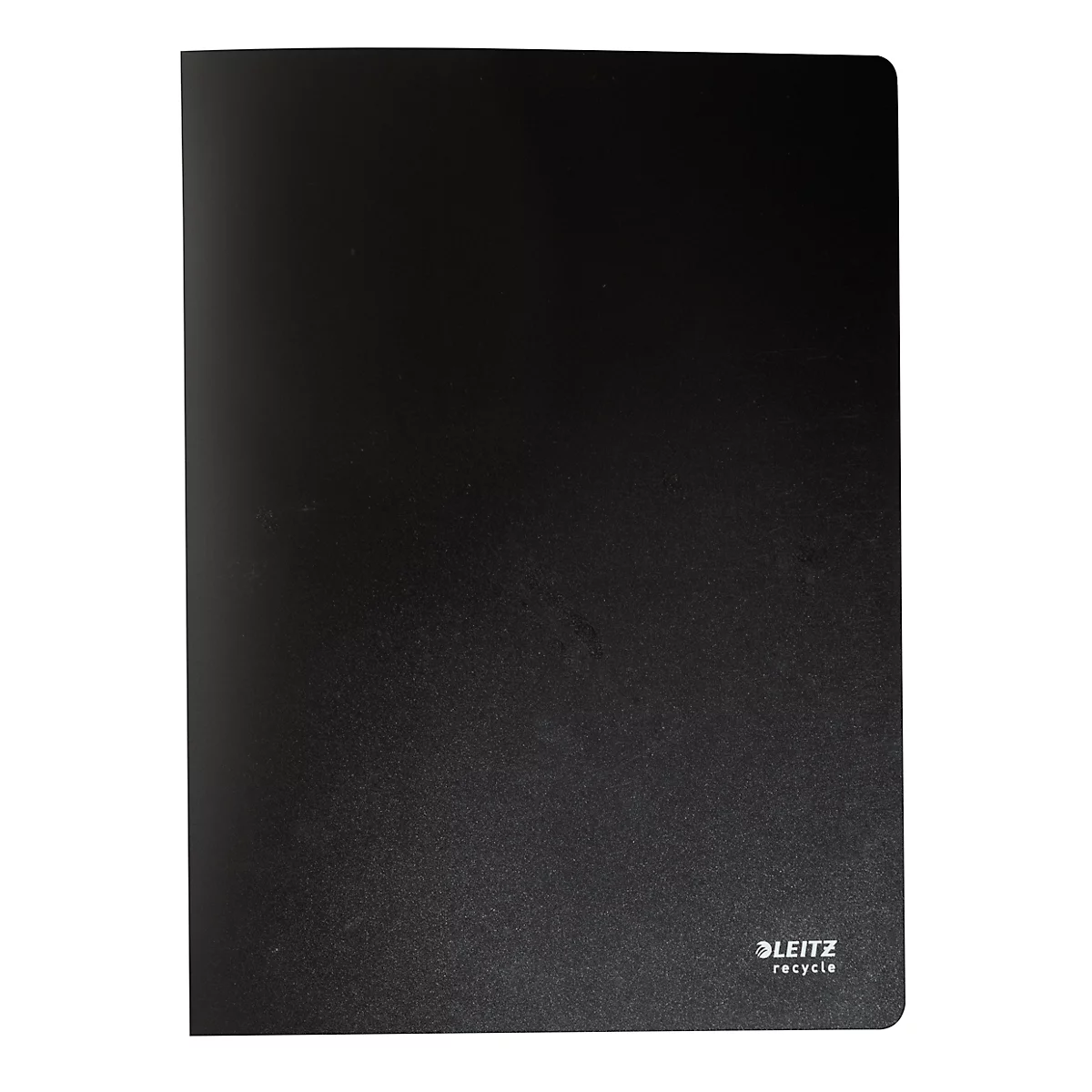 Leitz® Recycle documentenhouder, A4, 40 documentvakken, tot 2 vel/omslag, rugetiket, 100% recyclebaar, kunststof, zwart