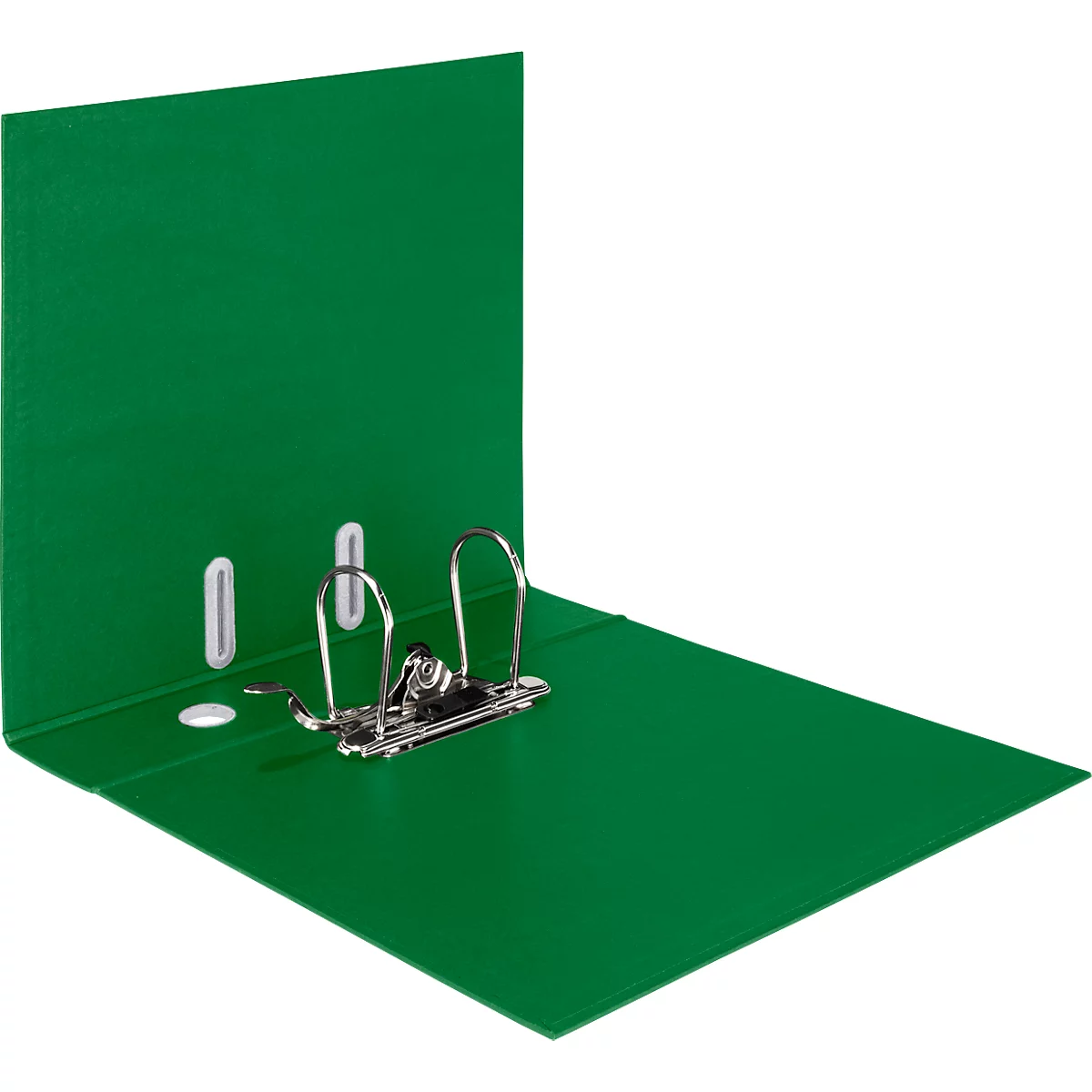 LEITZ® Recycle ordner, A4, rugbreedte 50 mm, 180° hefboommechanisme, rugetiket &amp; vingergat, 100% recyclebaar, groen