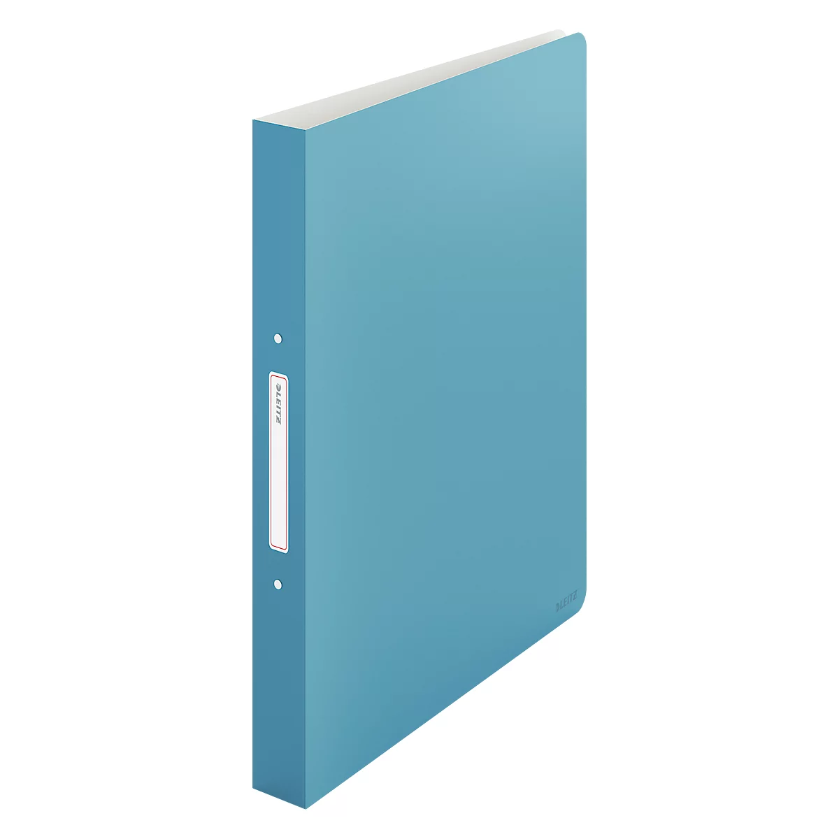 Leitz® Ringbuch Cosy, A4-Format, 2-Ring-Mechanik für bis zu 190 Blatt, mit Rückenschild, Polypropylen, blau