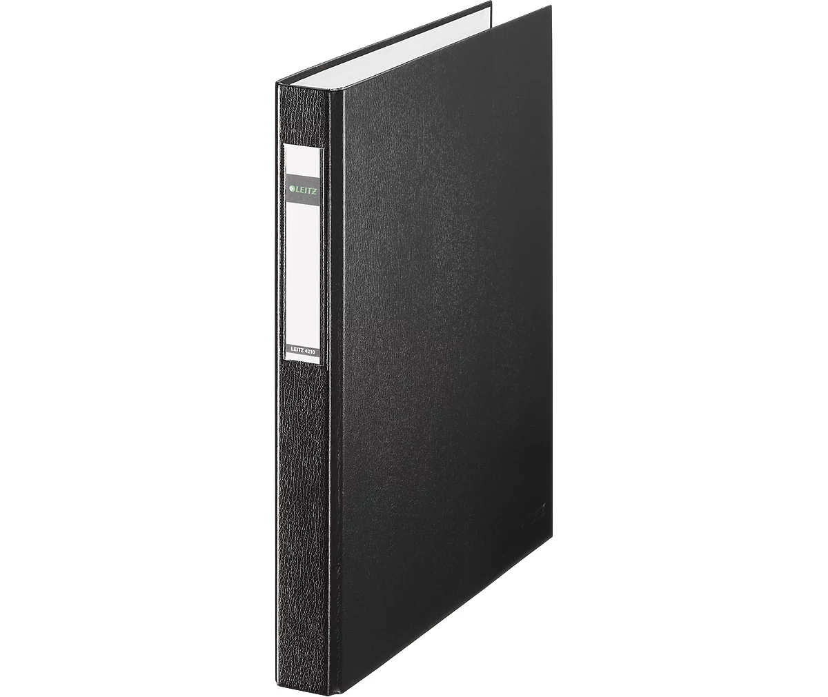 LEITZ® Ringbuch, DIN A4, 2-Ring-Mechanik, Rückenbreite 40 mm, schwarz