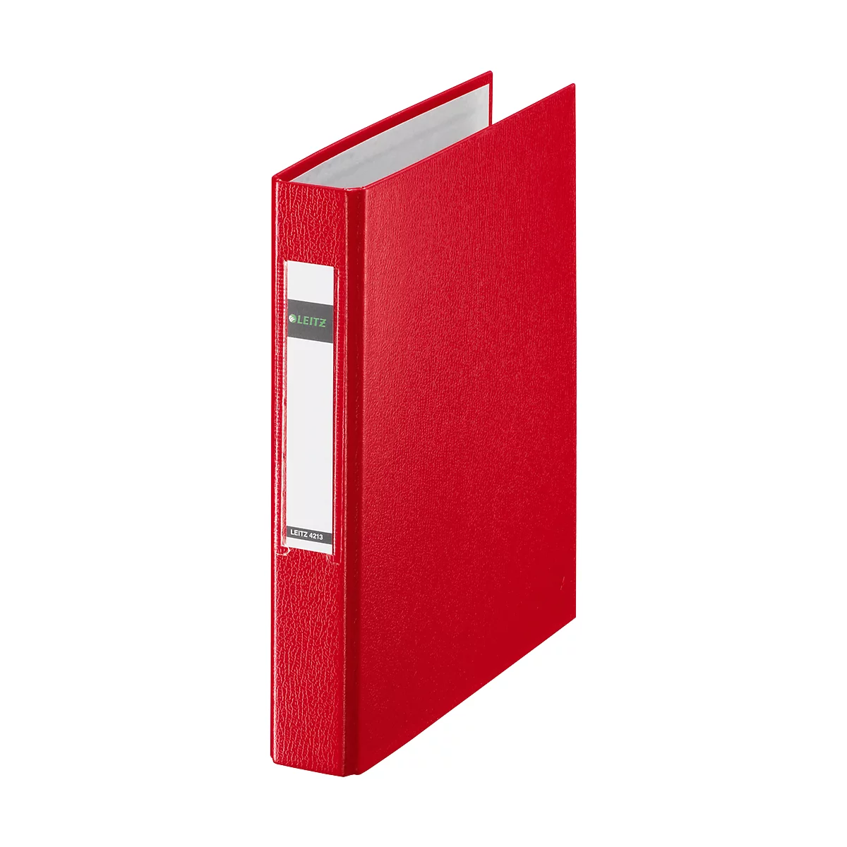 LEITZ® Ringbuch, DIN A5, 2-Ring-Mechanik, Rückenbreite 40 mm, rot