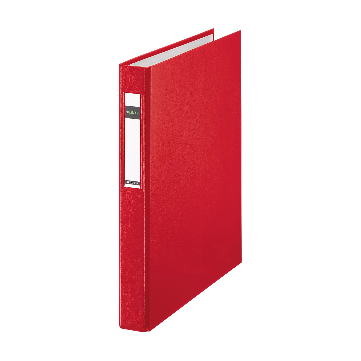LEITZ® ringmap, A4, 2-voudig ringmechanisme, rugbreedte 40 mm, rood