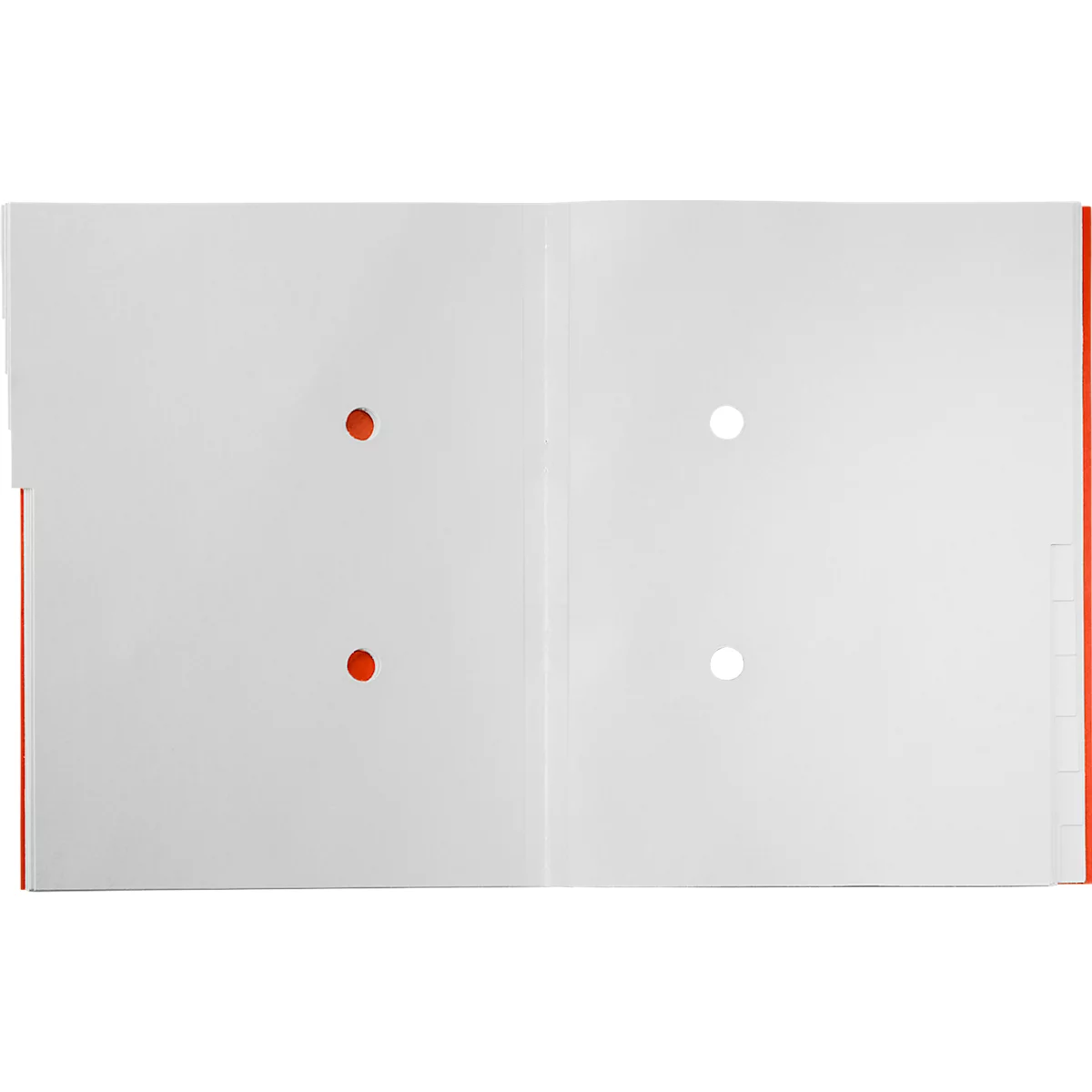 Leitz® Sammelmappe Recycle, A4, 12 Fächer mit Blanko-Taben, Inhaltsverzeichnis, Gummibandverschluss, 100 % recycelbar, Karton, rot
