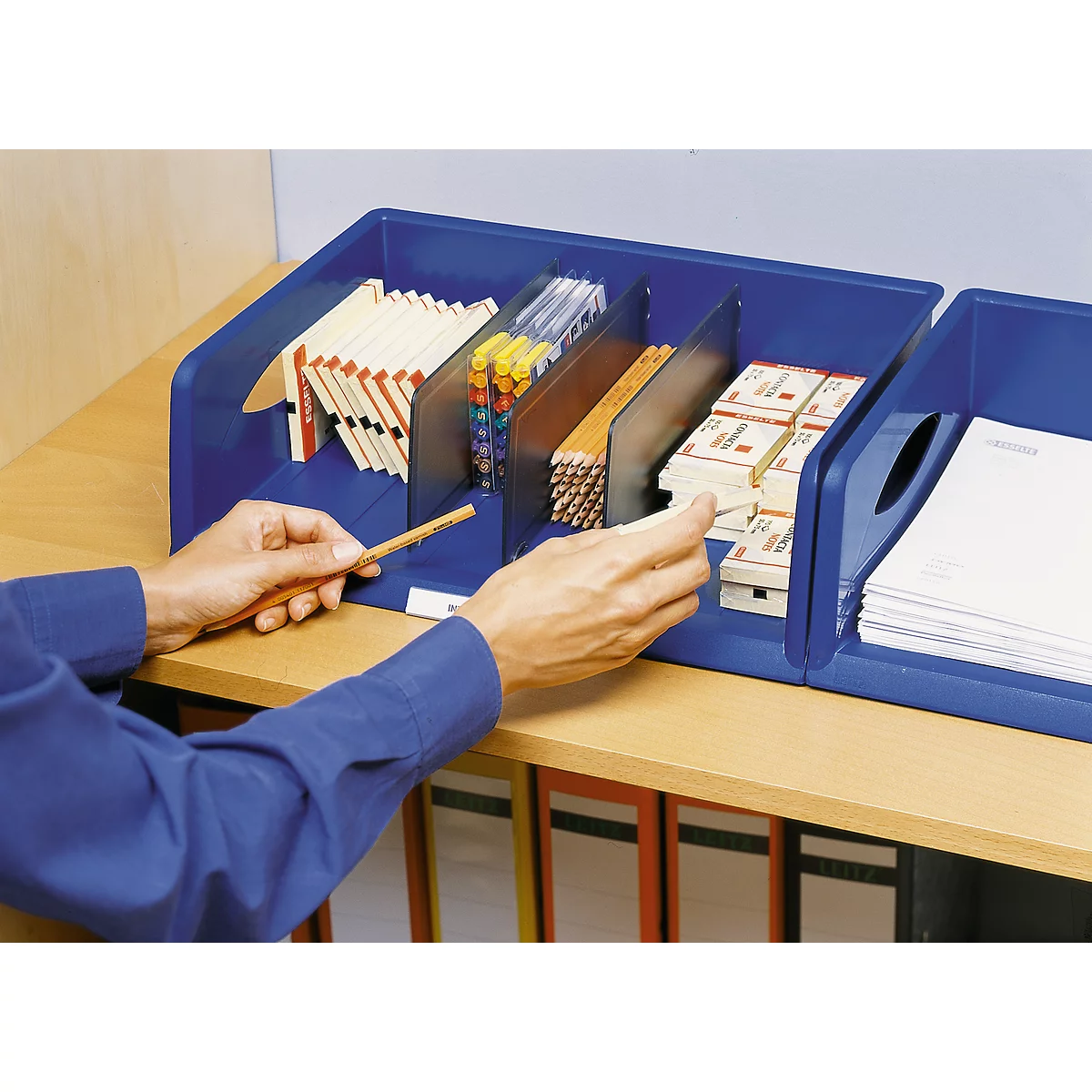 LEITZ® Scheidingswand, voor sorteerbak Sorty A4 liggend en Jumbo