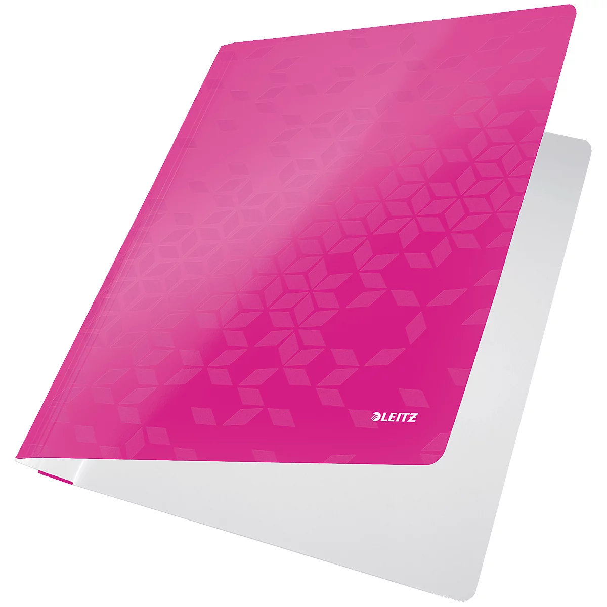 LEITZ Schnellhefter WOW, DIN A4, rosa