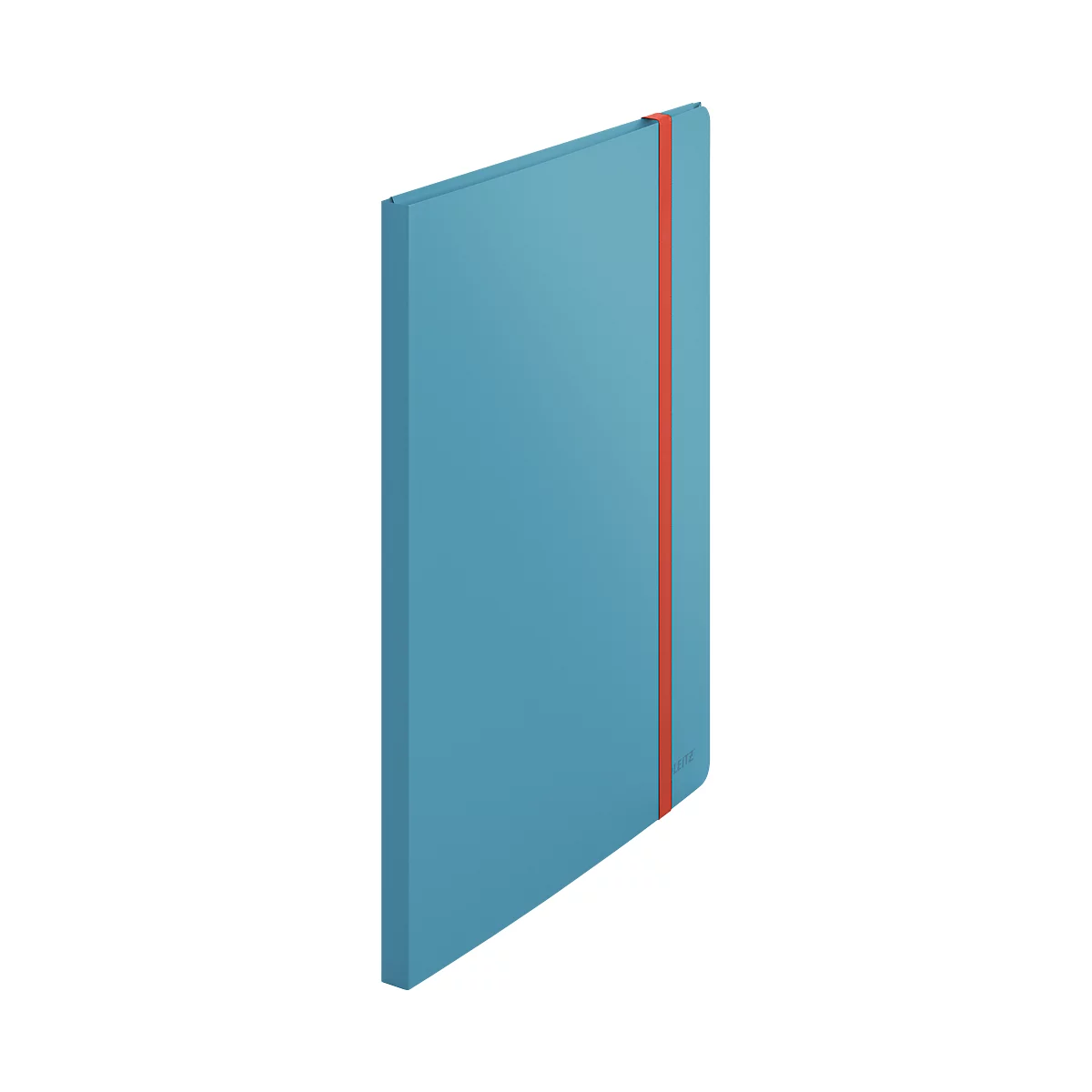 Leitz® Sichtbuch Cosy, A4-Format, 20 transparente Hüllen für bis zu 40 Blatt, Stauraum für lose Blätter, Polypropylen, blau