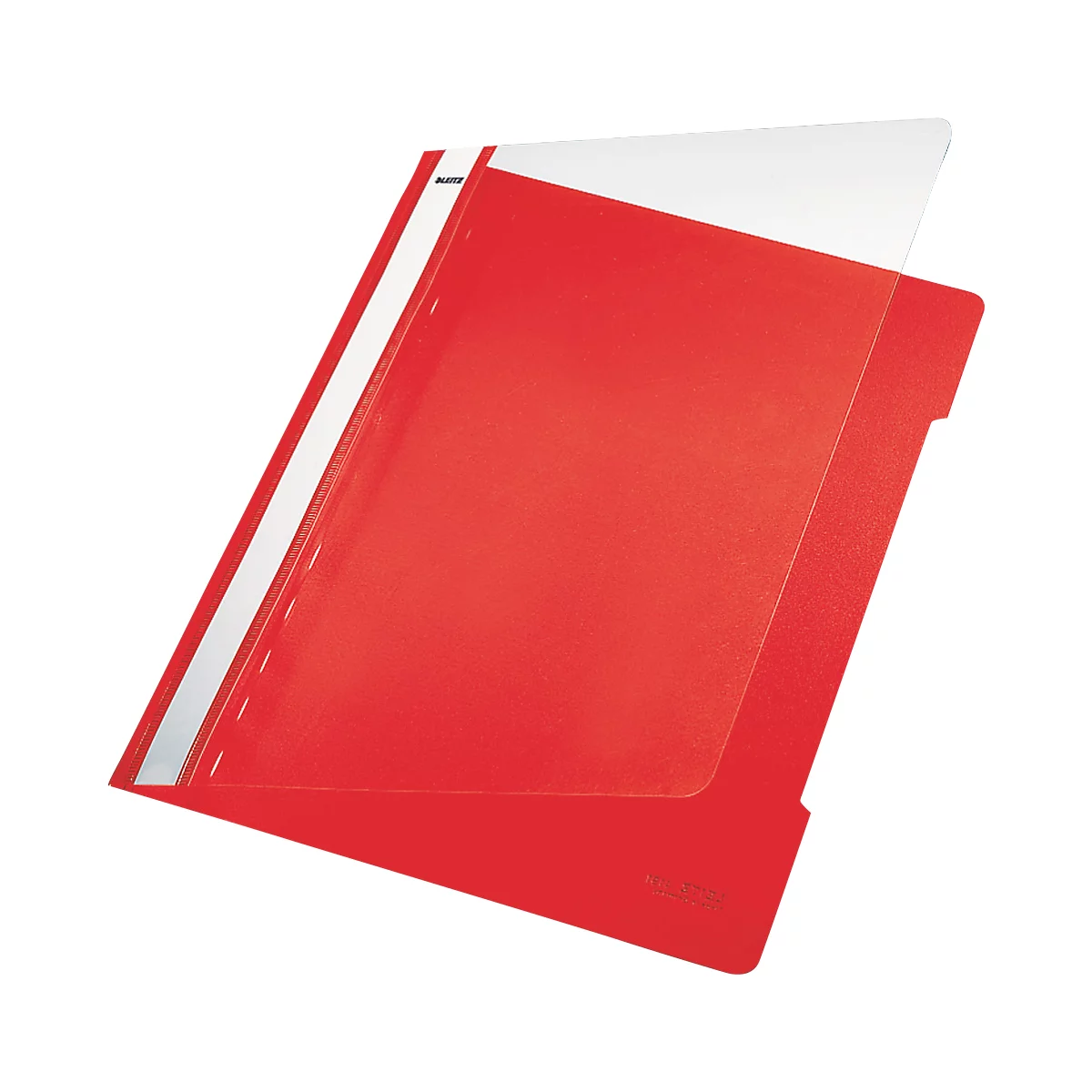 LEITZ® snelhechter 4191, A4, pvc, 25 stuks, rood