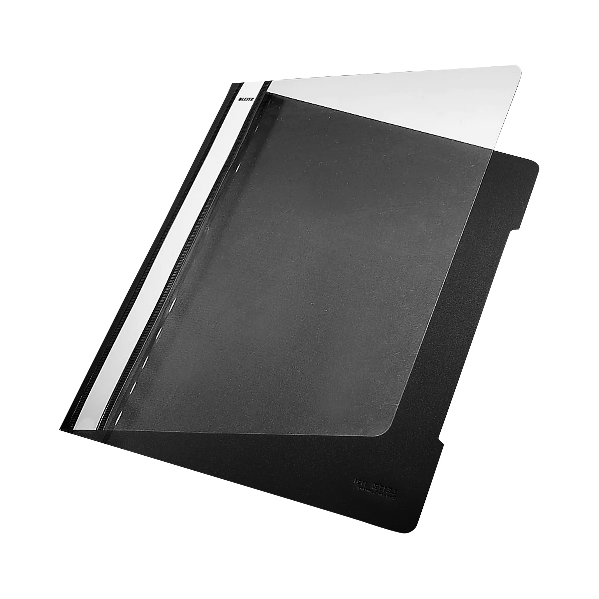 LEITZ® snelhechter 4191, A4, pvc, 25 stuks, zwart