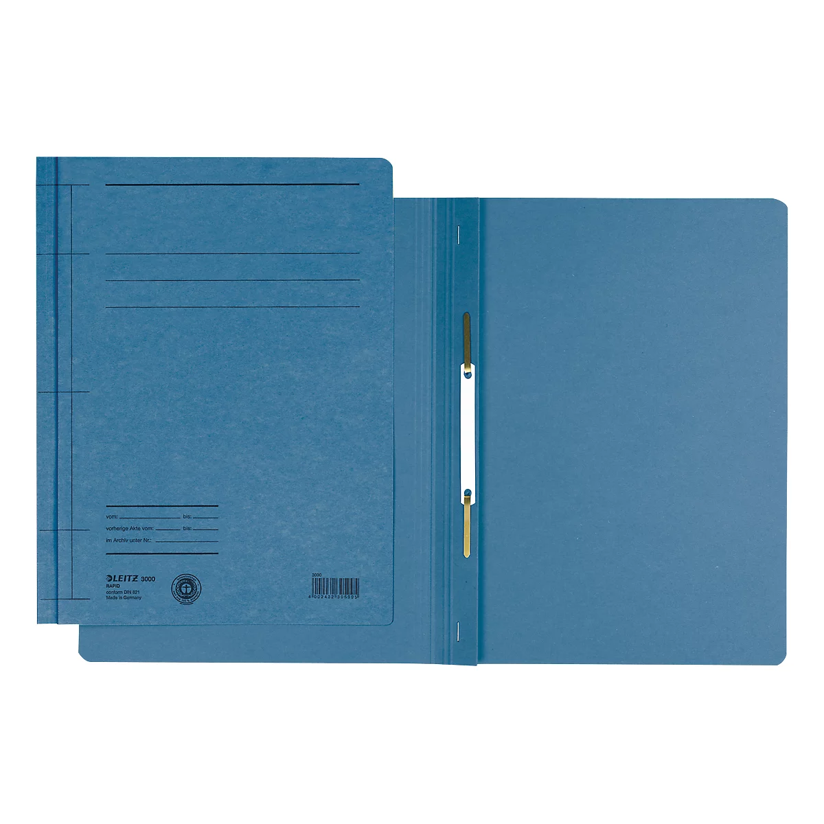 LEITZ® snelhechter Rapid, A4, karton, blauw