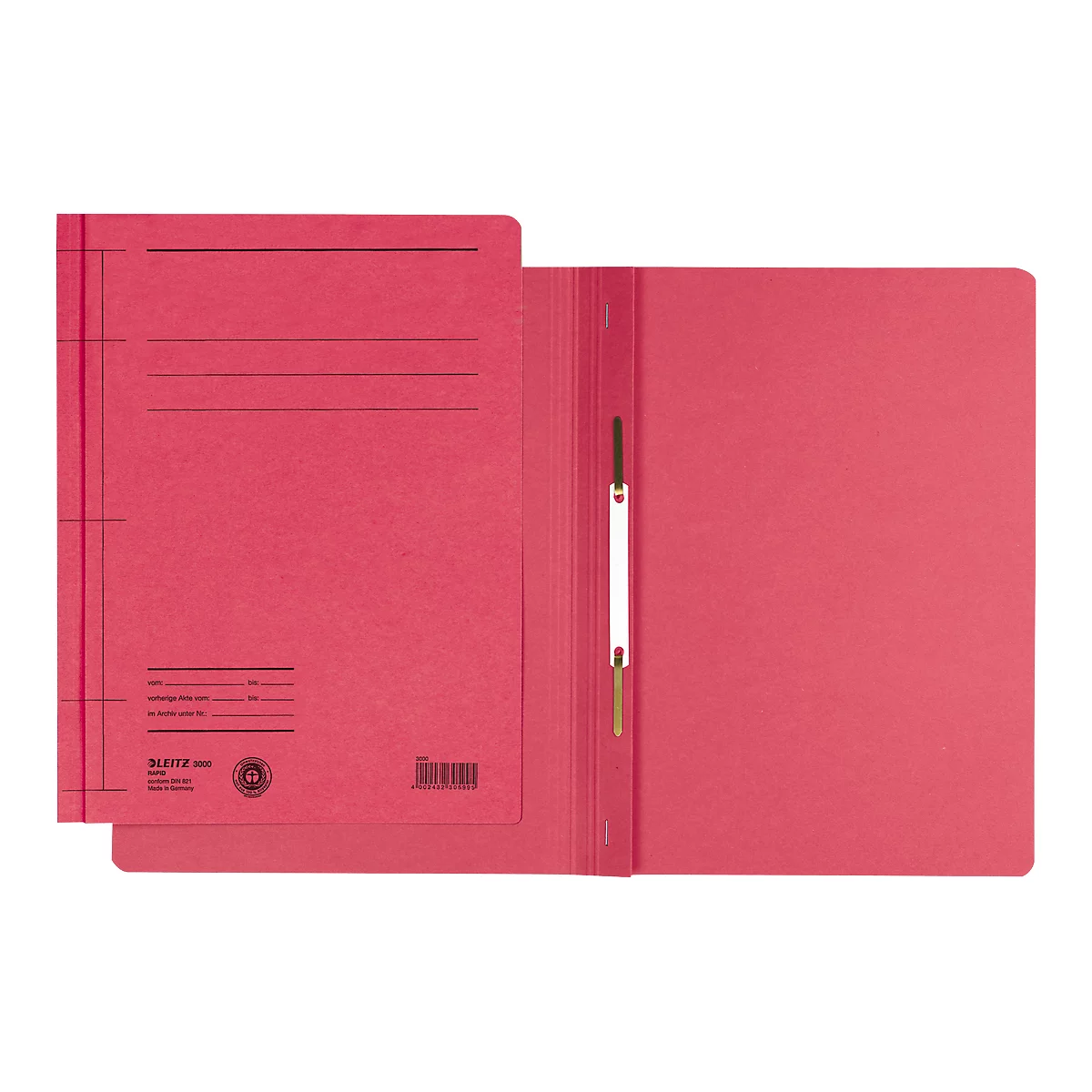 LEITZ® snelhechter Rapid, A4, karton, rood