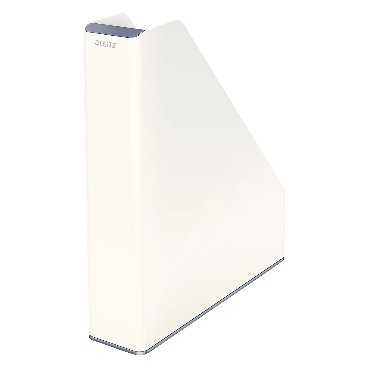 Leitz tijdschriftenhouder WOW Duo Color, wit/grijs