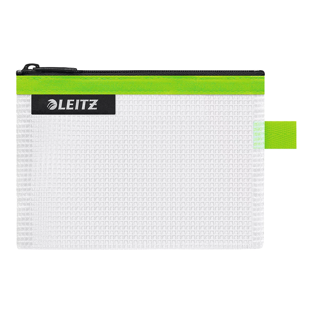 Leitz WOW Sac de voyage à fermeture éclair, hydrofuge, matériau transparent, taille S, vert
