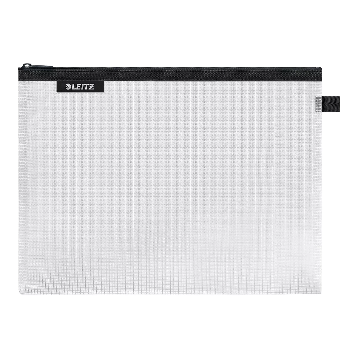 Leitz WOW Traveller sac à fermeture éclair, hydrofuge, matériau transparent, taille L, noir