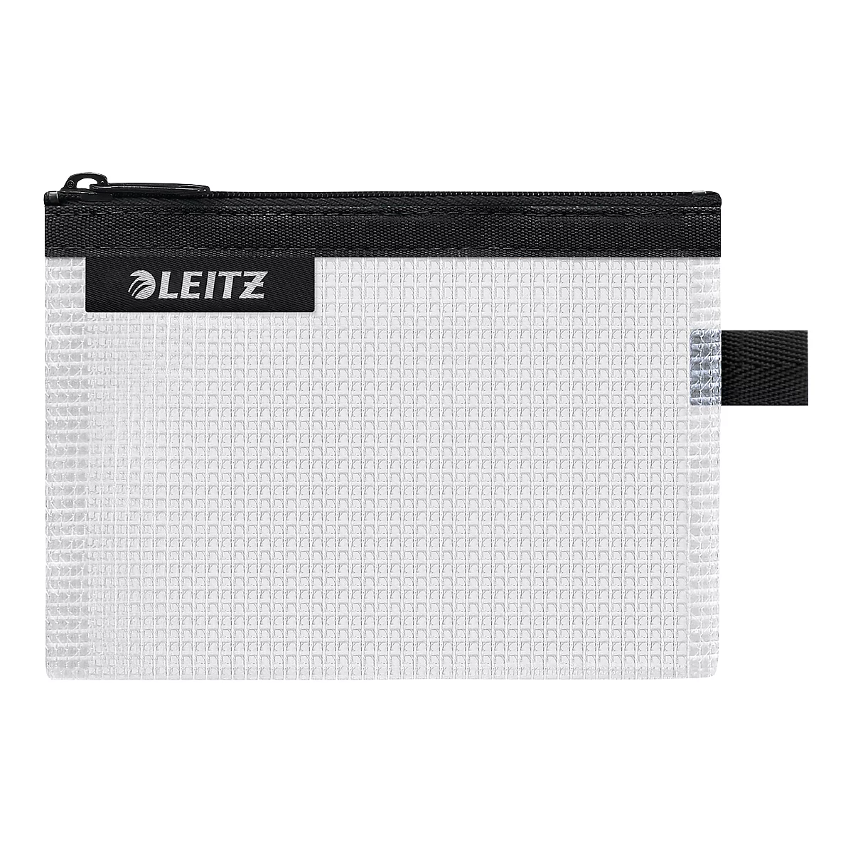 Leitz WOW Traveller sac à fermeture éclair, hydrofuge, matériau transparent, taille S, noir