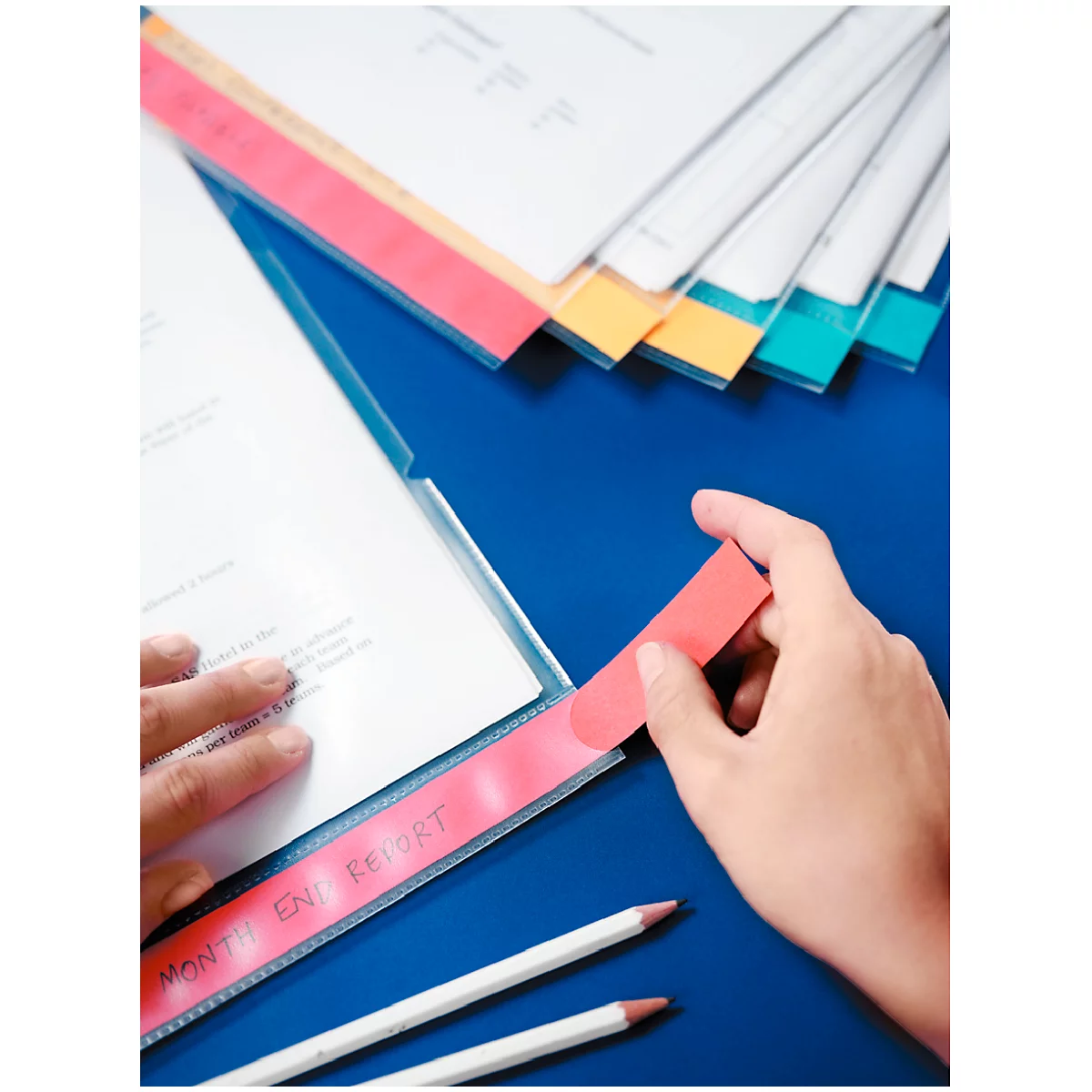 LEITZ® zichtmap Desk Free, generfd, 6 stuks