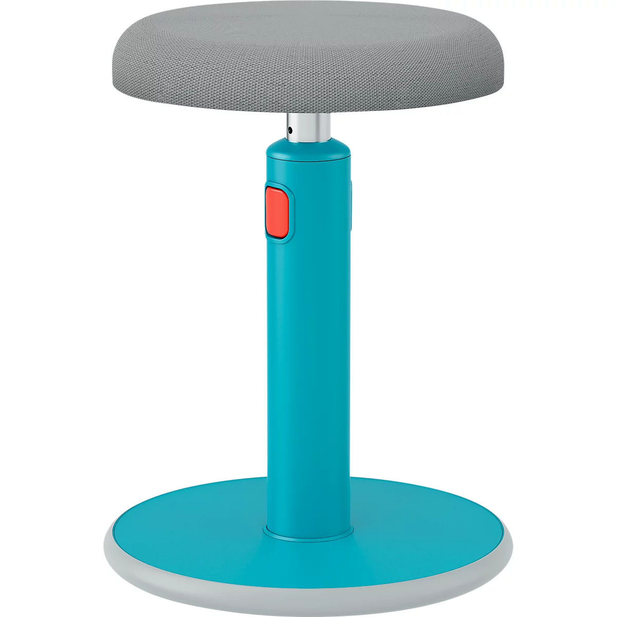 Leitz zit-sta kruk Ergo Cosy Active, B 370 x D 370 x H 460 - 790 mm, tot 110 kg, zacht blauw