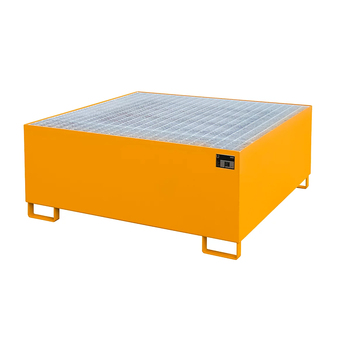 Lekbak AW 1000-1, oranje RAL 2000