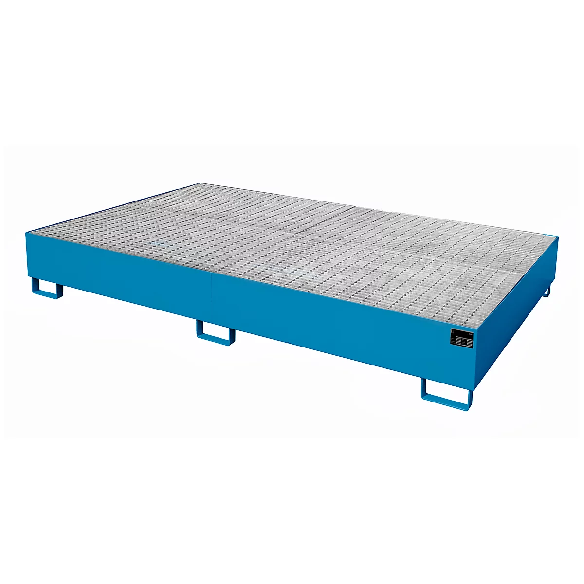 Lekbak AW 1000-10/2, blauw RAL 5012
