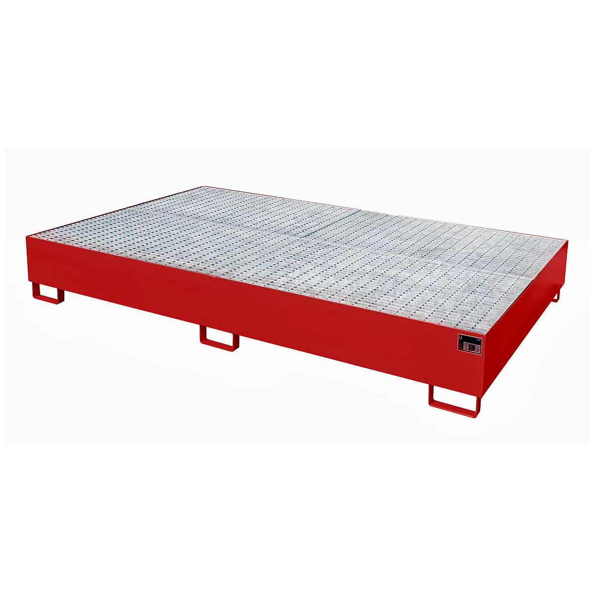 Lekbak AW 1000-10/2, rood RAL 3000