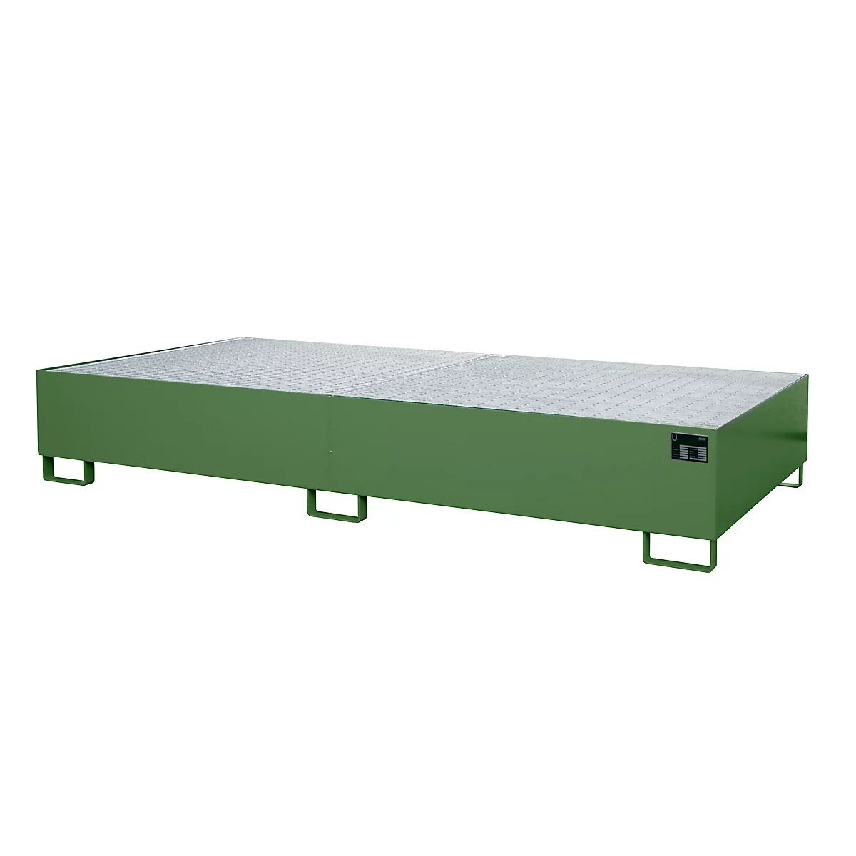 Lekbak AW 1000-2, groen RAL 6011