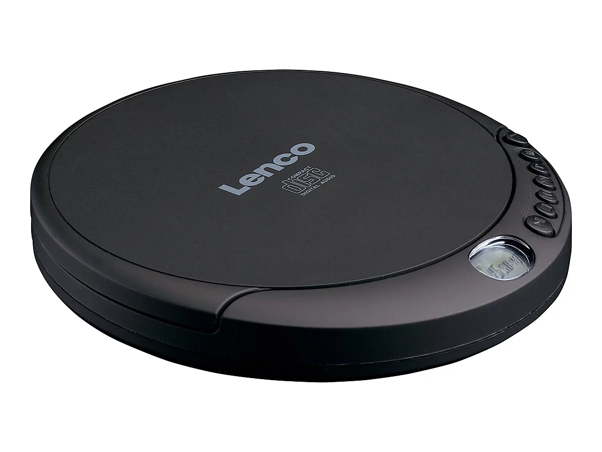 Lenco CD-010 - CD-Player - kein Betriebssystem - Schwarz
