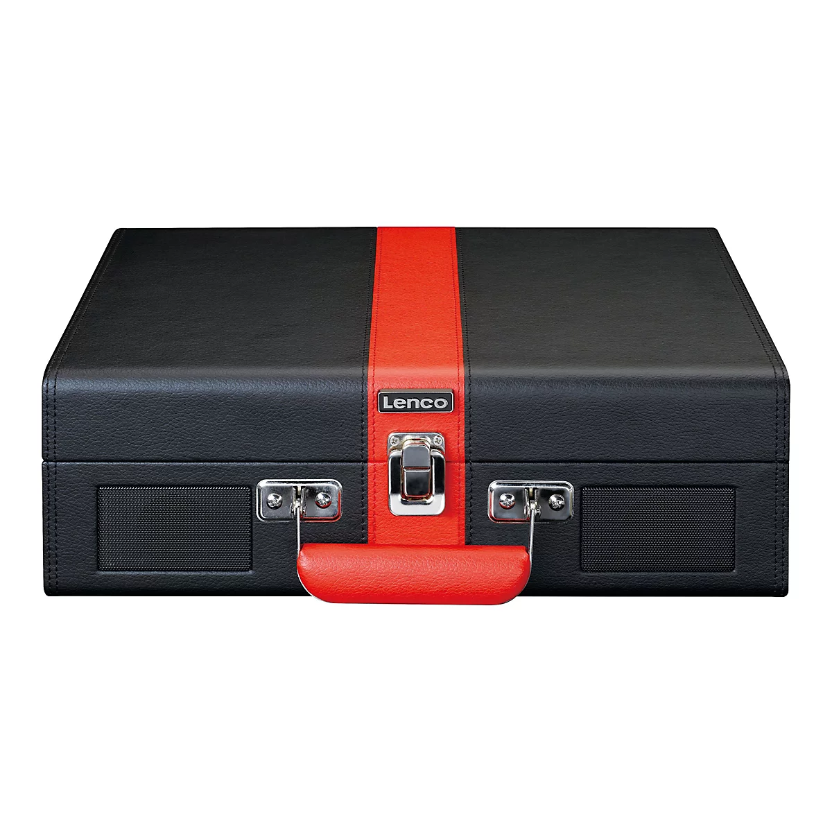 Lenco Classic Phono TT-110 - Plattenspieler - 2 x 2 Watt - Schwarz, Rot