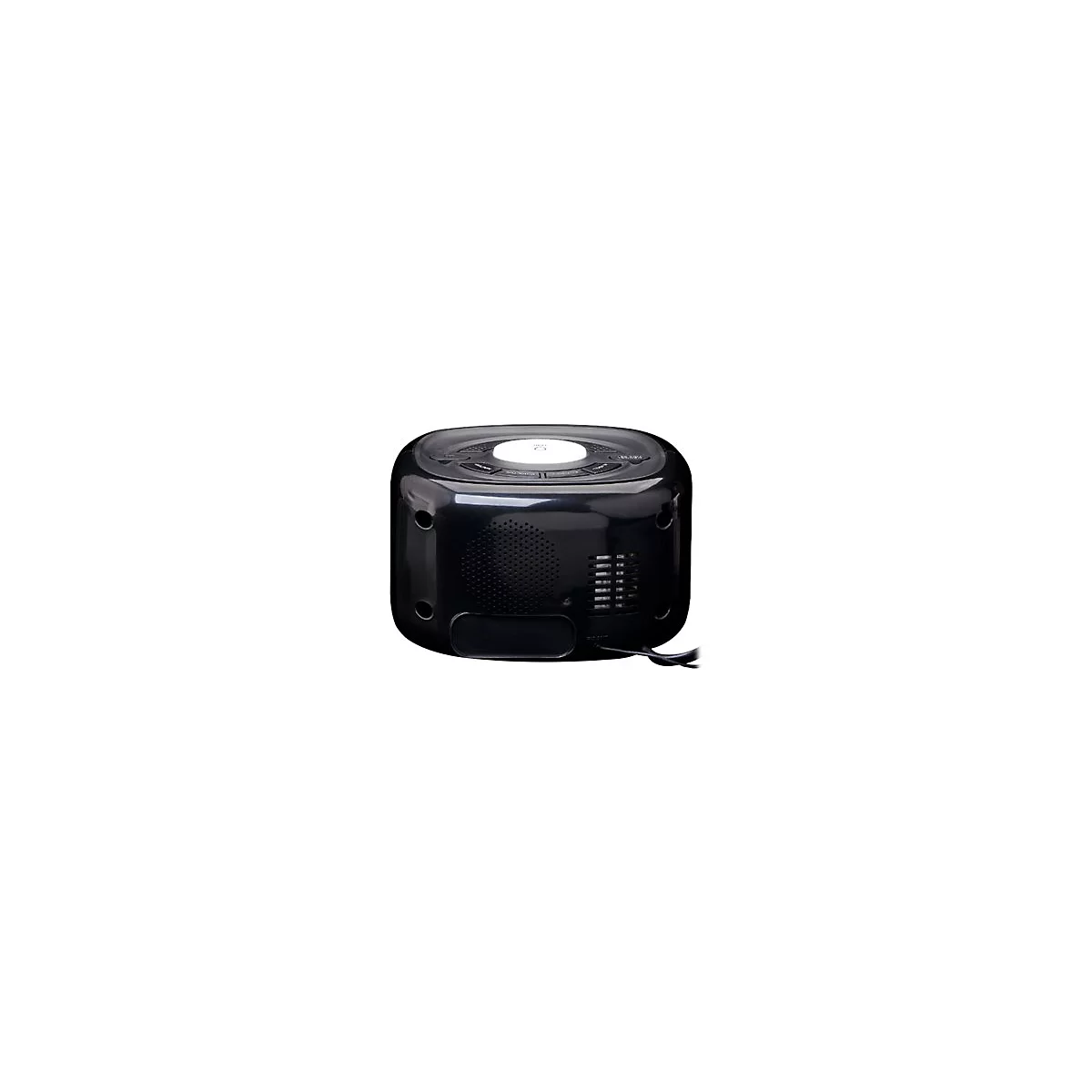 Lenco CR-12 - Radiouhr - Schwarz