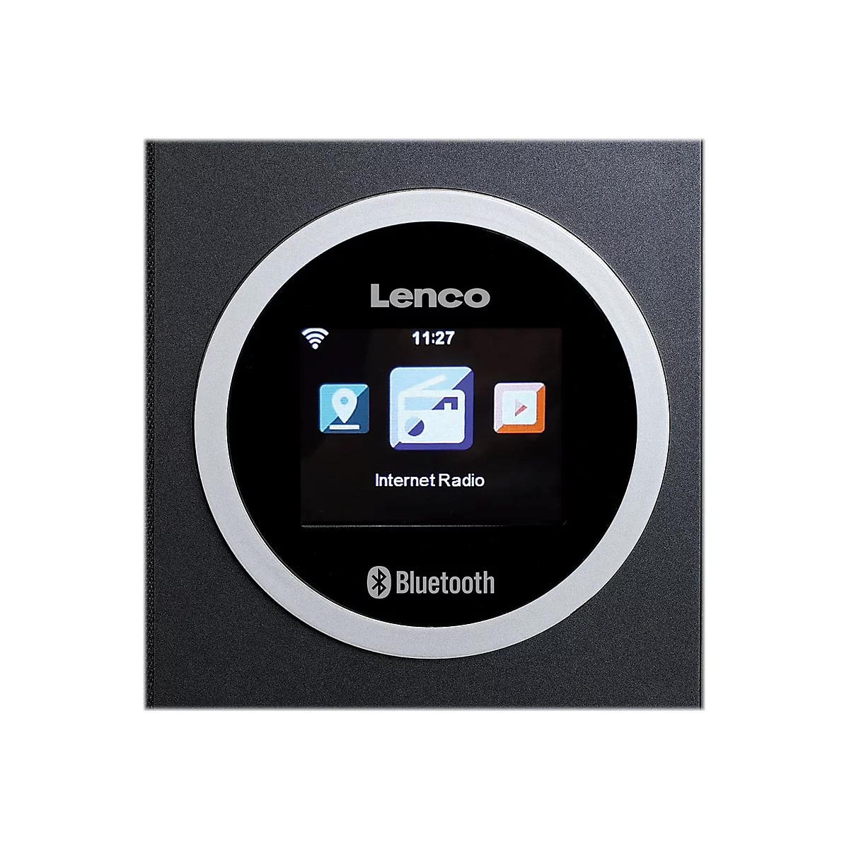 Lenco DIR-70 - Netzwerk-Audio-Player - 3 Watt (Gesamt) - Schwarz