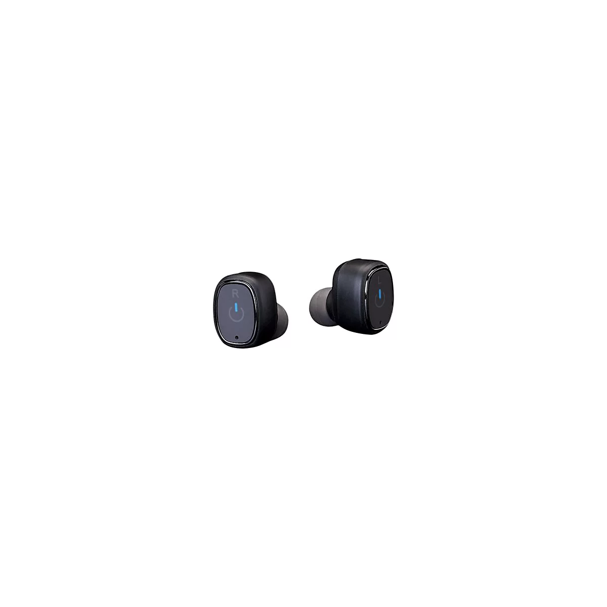 Lenco EPB-440 - True Wireless-Kopfhörer mit Mikrofon - im Ohr - Bluetooth - Schwarz