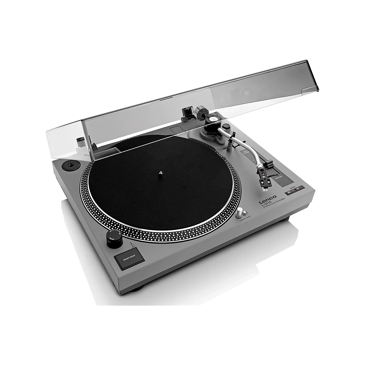 Lenco L-3810 - Plattenspieler - Grau