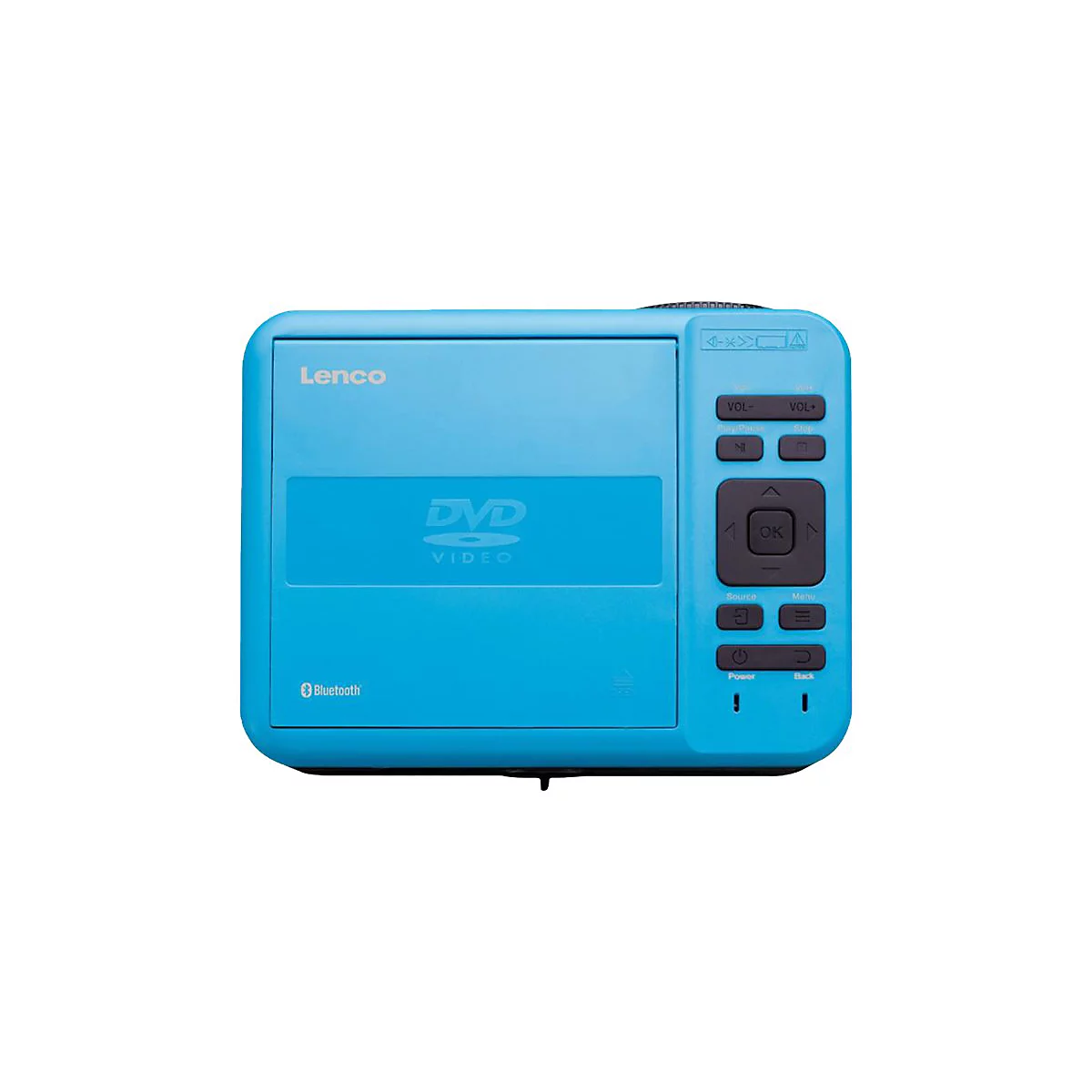 Lenco LPJ-500 - LCD-Projektor - tragbar - 2800 lm - 800 x 480 - Schwarz, Blau