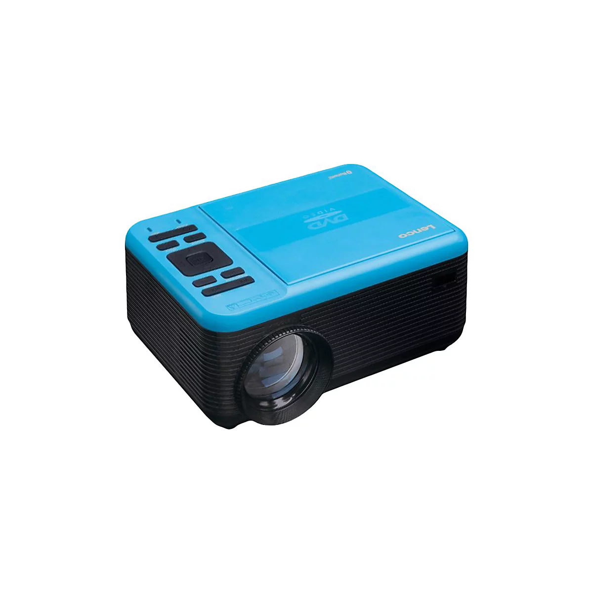 Lenco LPJ-500 - LCD-Projektor - tragbar - 2800 lm - 800 x 480 - Schwarz, Blau