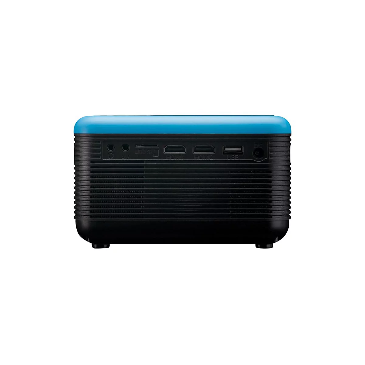 Lenco LPJ-500 - LCD-Projektor - tragbar - 2800 lm - 800 x 480 - Schwarz, Blau