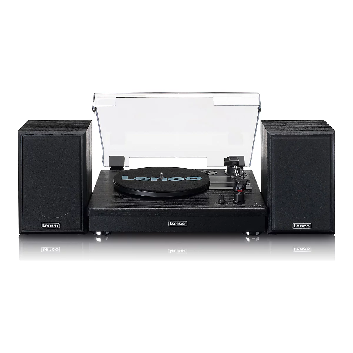 Lenco LS-101 - Audiosystem - 2 x 10 Watt - Schwarz