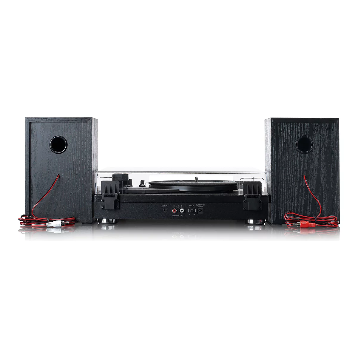 Lenco LS-101 - Audiosystem - 2 x 10 Watt - Schwarz