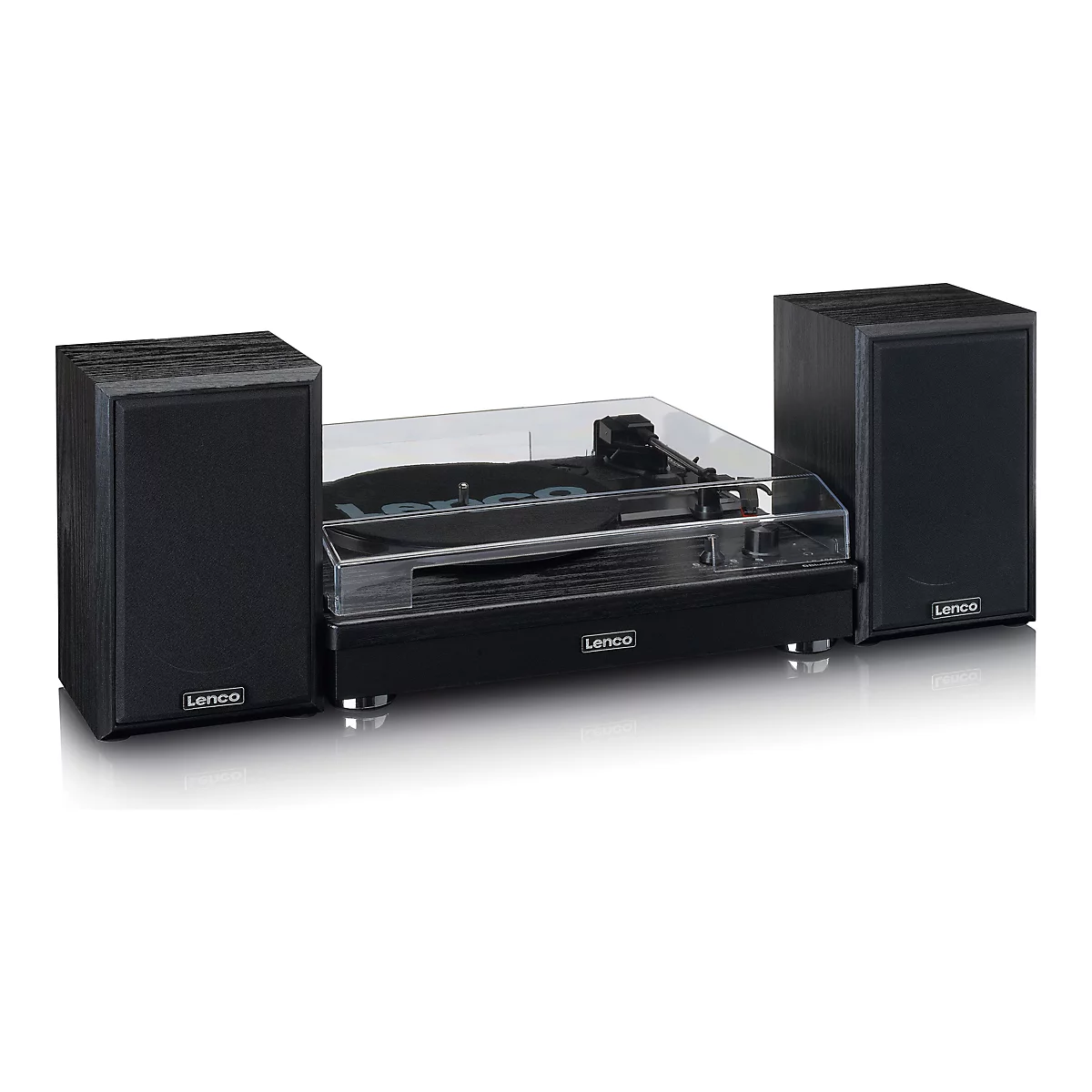 Lenco LS-101 - Audiosystem - 2 x 10 Watt - Schwarz