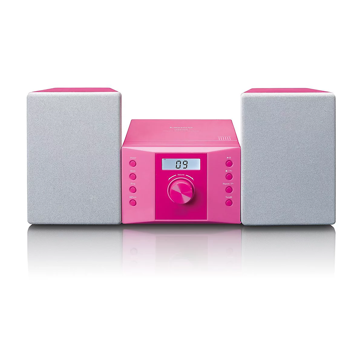 Lenco MC-013 - Microsystem - 5 Watt (Gesamt) - pink