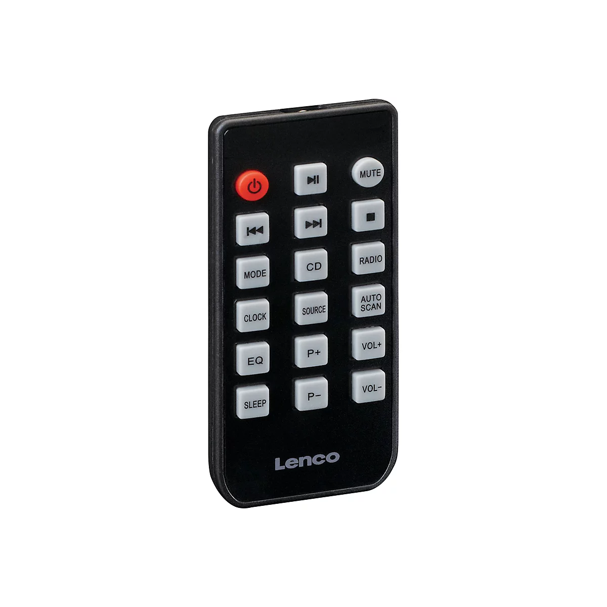 Lenco MC-030 - Microsystem - 2 x 5 Watt - Schwarz