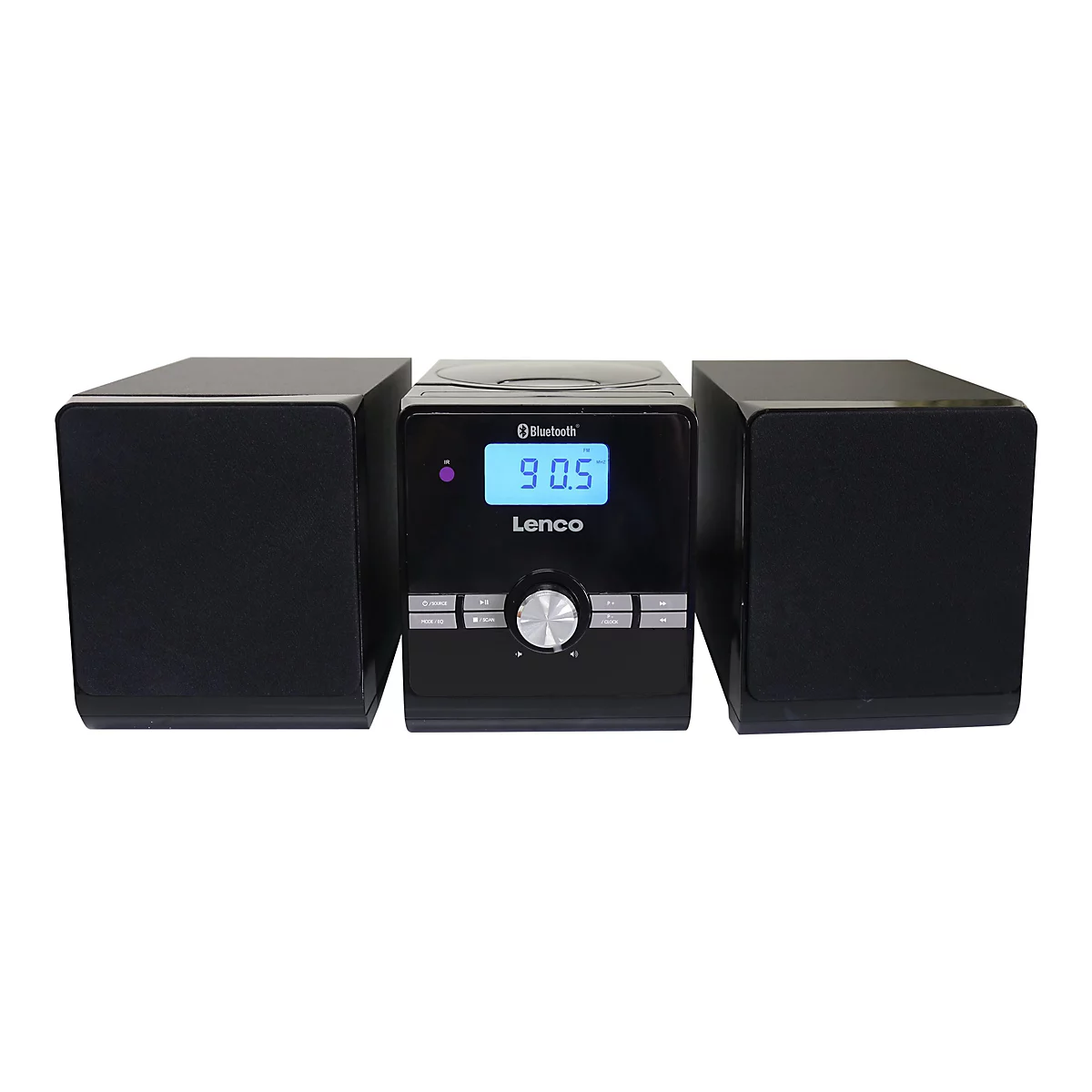 Lenco MC-030 - Microsystem - 2 x 5 Watt - Schwarz