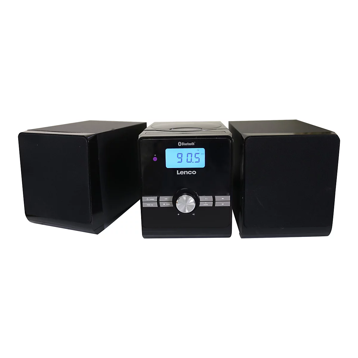 Lenco MC-030 - Microsystem - 2 x 5 Watt - Schwarz