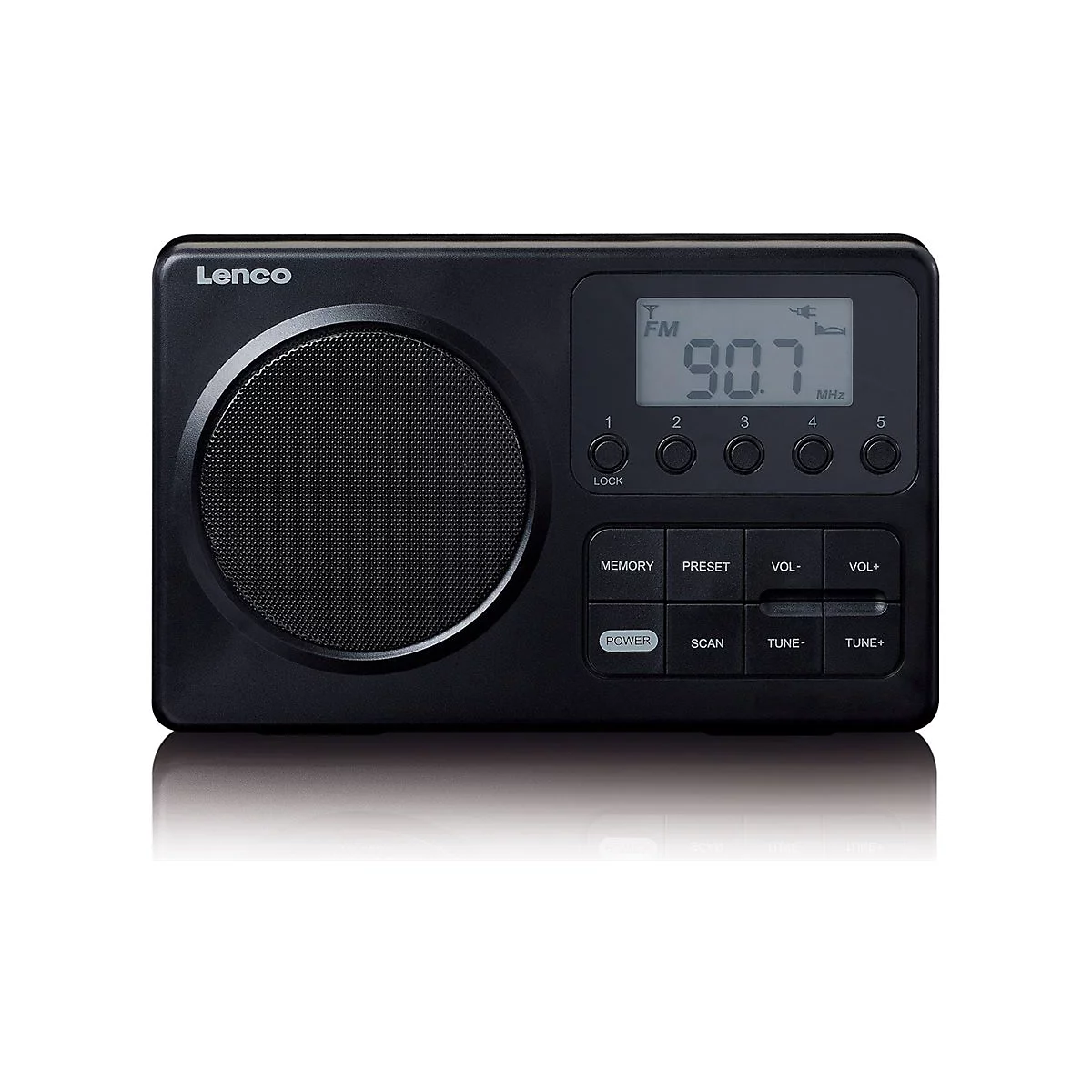 Lenco MPR-035 - Radio - Schwarz