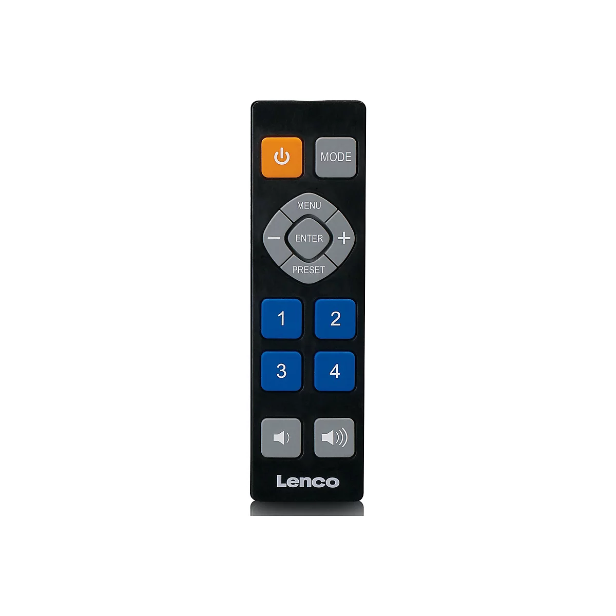 Lenco PDR-065 - Tragbares DAB-Radio - 4 Watt - kein Betriebssystem - Schwarz