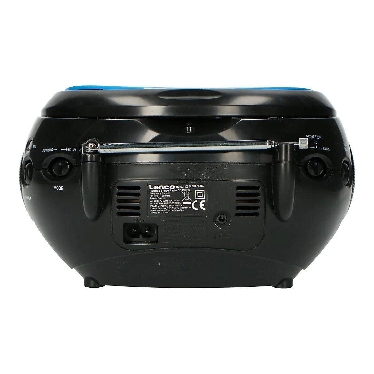 Lenco SCD-24 - Ghettoblaster - Blau