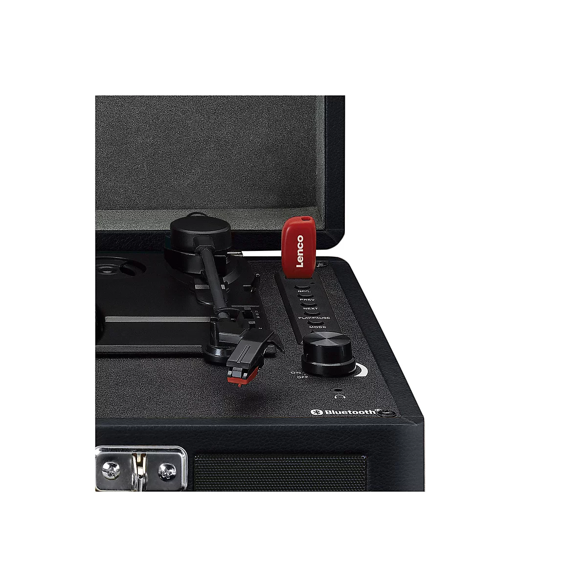 Lenco TT-115BK - Plattenspieler - Schwarz