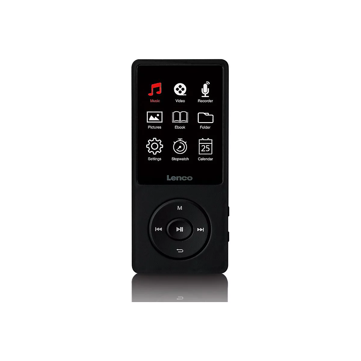 Lenco XEMIO-669 - Digital Player - 8 GB - Schwarz