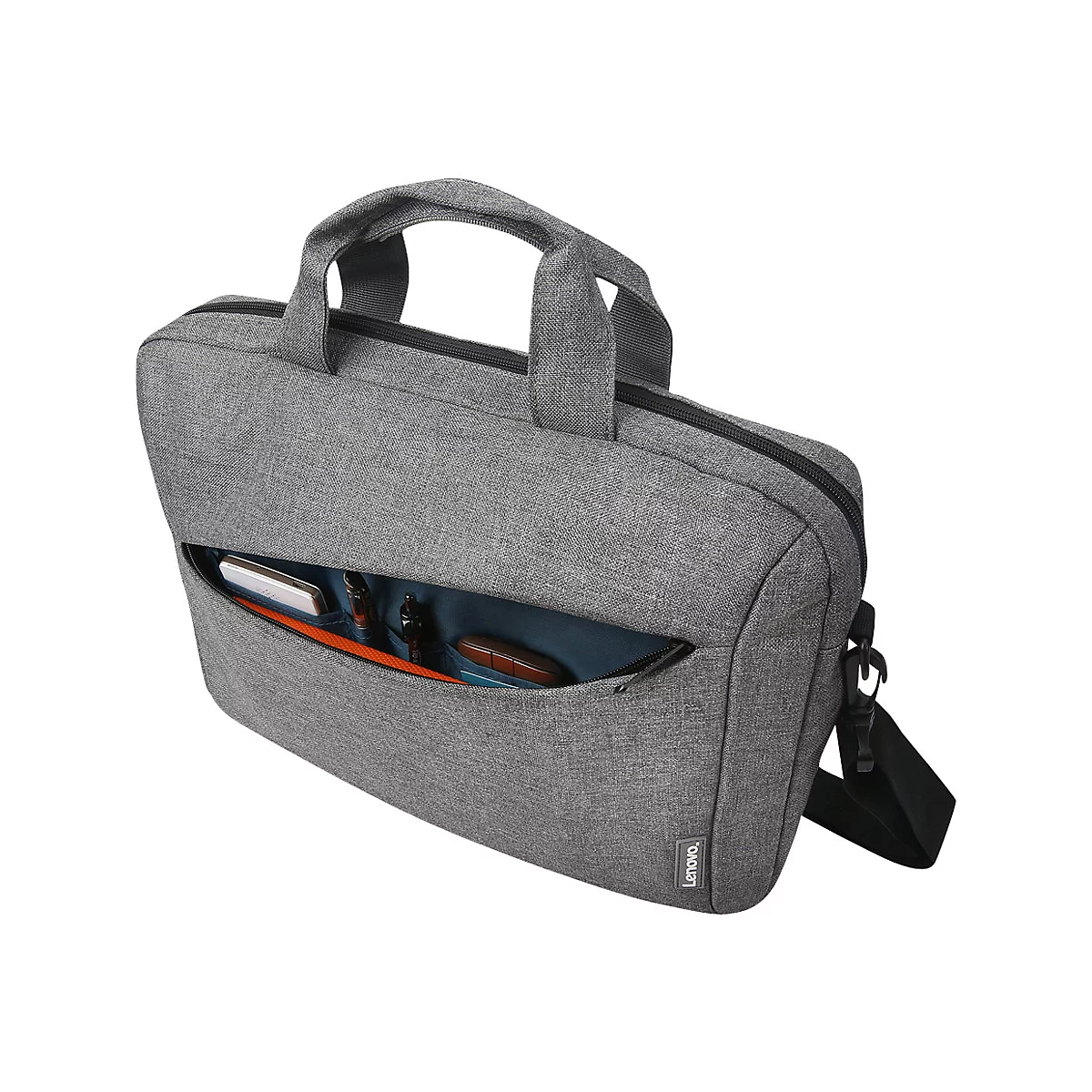 Lenovo Casual Toploader T210 - Notebook-Tasche - 39.6 cm (15.6') - Stahlgrau - für IdeaPad 1 14; 5 Pro 14; S340-14; ThinkCentre M75t Gen 2; ThinkPad T14s Gen 3; V15 IML