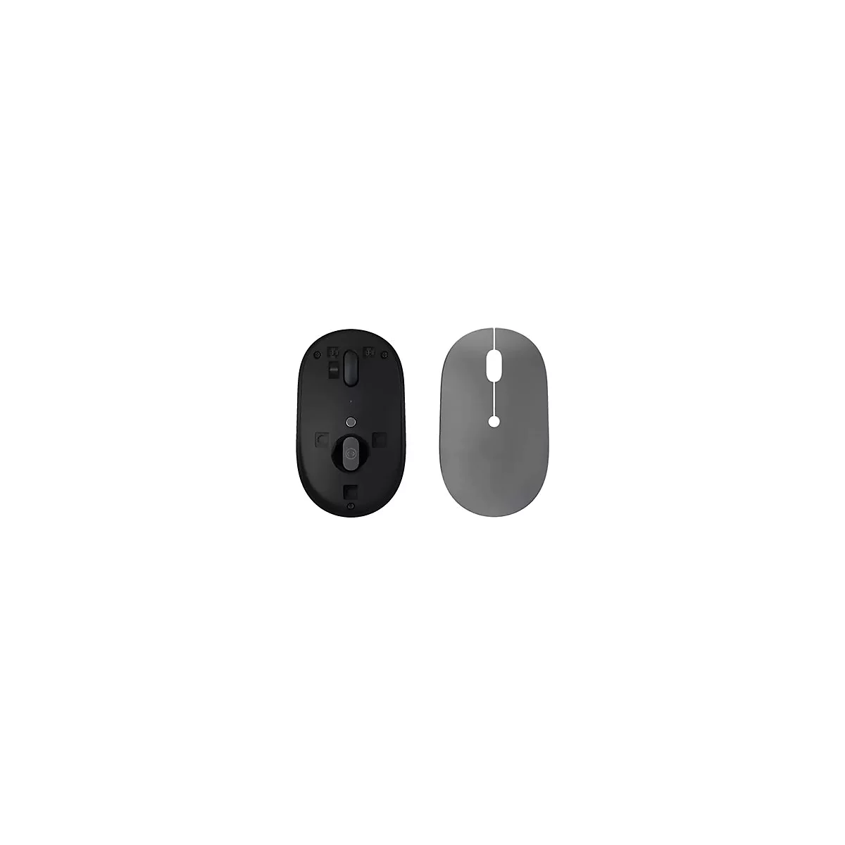 Lenovo Go - Maus - 2.4 GHz - Storm Gray