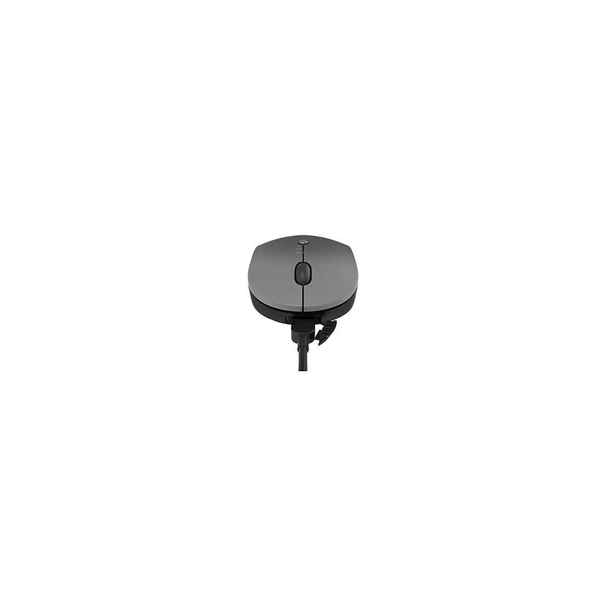 Lenovo Go Multi-device - Maus - 2.4 GHz, Bluetooth 5.0 - Thunder Black
