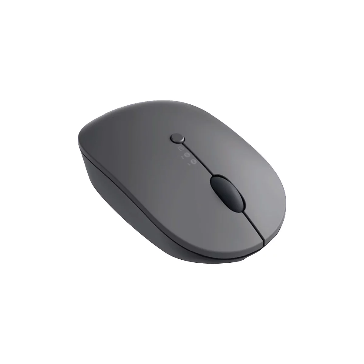 Lenovo Go Multi-device - Maus - optisch blau - 3 Tasten - kabellos - 2.4 GHz, Bluetooth 5.0